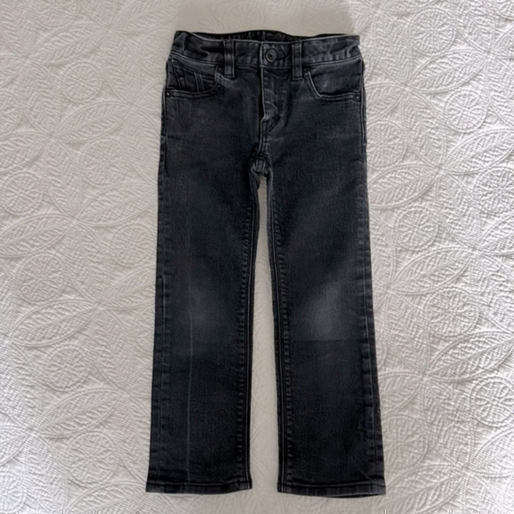 Volcon Jeans Style Vorta Slim Straight Size 5 washed black